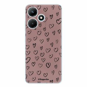 Odolné silikonové pouzdro iSaprio - Heart Dark - Infinix Hot 30i obraz