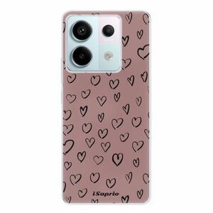 Odolné silikonové pouzdro iSaprio - Heart Dark - Xiaomi Redmi Note 13 Pro 5G / Poco X6 5G obraz