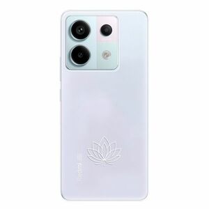 Odolné silikonové pouzdro iSaprio - čiré - Lotos - Xiaomi Redmi Note 13 Pro 5G / Poco X6 5G obraz