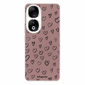 Odolné silikonové pouzdro iSaprio - Heart Dark - Honor 90 5G obraz