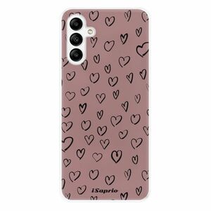 Odolné silikonové pouzdro iSaprio - Heart Dark - Samsung Galaxy A04s obraz