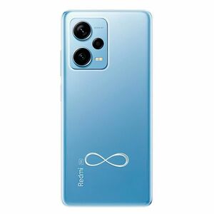 Odolné silikonové pouzdro iSaprio - čiré - Infinity - Xiaomi Redmi Note 12 Pro+ 5G obraz