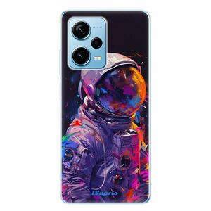 Odolné silikonové pouzdro iSaprio - Neon Astronaut - Xiaomi Redmi Note 12 Pro 5G / Poco X5 Pro 5G obraz