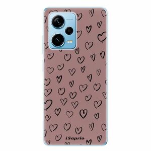 Odolné silikonové pouzdro iSaprio - Heart Dark - Xiaomi Redmi Note 12 Pro 5G / Poco X5 Pro 5G obraz