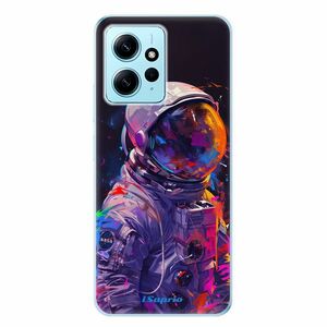 Odolné silikonové pouzdro iSaprio - Neon Astronaut - Xiaomi Redmi Note 12 5G obraz