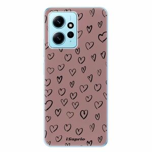 Odolné silikonové pouzdro iSaprio - Heart Dark - Xiaomi Redmi Note 12 5G obraz