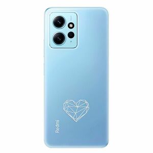 Odolné silikonové pouzdro iSaprio - čiré - Digital Love - Xiaomi Redmi Note 12 5G obraz