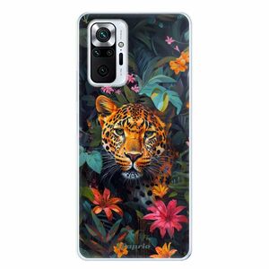 Odolné silikonové pouzdro iSaprio - Flower Jaguar - Xiaomi Redmi Note 10 Pro obraz