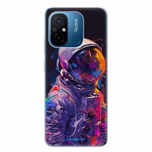 Odolné silikonové pouzdro iSaprio - Neon Astronaut - Xiaomi Redmi 12C obraz