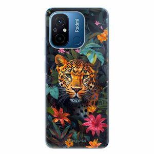 Odolné silikonové pouzdro iSaprio - Flower Jaguar - Xiaomi Redmi 12C obraz