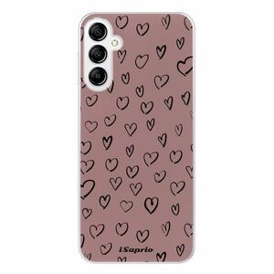 Odolné silikonové pouzdro iSaprio - Heart Dark - Samsung Galaxy A14 / A14 5G obraz