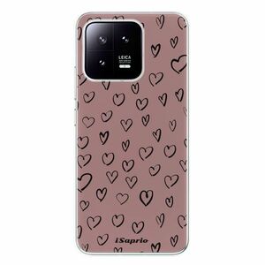 Odolné silikonové pouzdro iSaprio - Heart Dark - Xiaomi 13 obraz