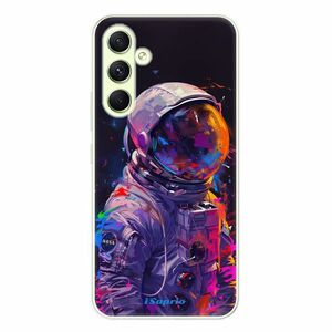 Odolné silikonové pouzdro iSaprio - Neon Astronaut - Samsung Galaxy A54 5G obraz