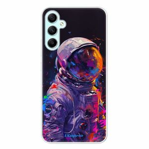 Odolné silikonové pouzdro iSaprio - Neon Astronaut - Samsung Galaxy A34 5G obraz