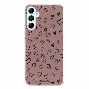 Odolné silikonové pouzdro iSaprio - Heart Dark - Samsung Galaxy A34 5G obraz