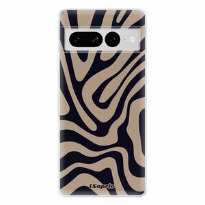 Odolné silikonové pouzdro iSaprio - Zebra Black - Google Pixel 7 Pro 5G obraz