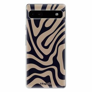 Odolné silikonové pouzdro iSaprio - Zebra Black - Google Pixel 6a 5G obraz