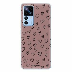 Odolné silikonové pouzdro iSaprio - Heart Dark - Xiaomi 12T / 12T Pro obraz