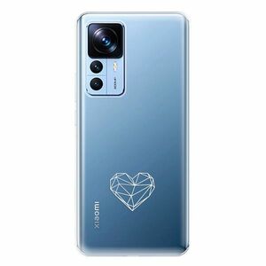 Odolné silikonové pouzdro iSaprio - čiré - Digital Love - Xiaomi 12T / 12T Pro obraz