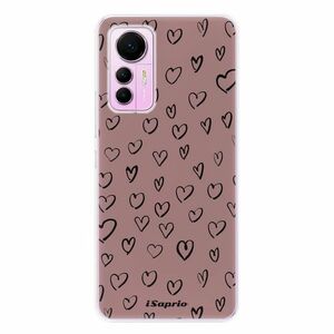 Odolné silikonové pouzdro iSaprio - Heart Dark - Xiaomi 12 Lite obraz