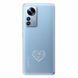 Odolné silikonové pouzdro iSaprio - čiré - Digital Love - Xiaomi 12 Pro obraz