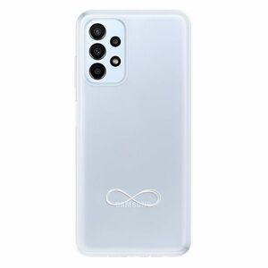 Odolné silikonové pouzdro iSaprio - čiré - Infinity - Samsung Galaxy A23 / A23 5G obraz