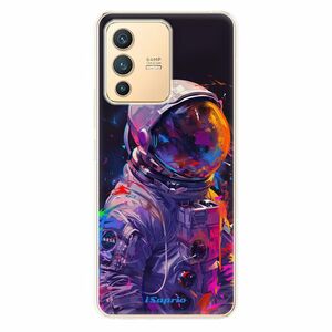 Odolné silikonové pouzdro iSaprio - Neon Astronaut - Vivo V23 5G obraz