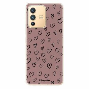 Odolné silikonové pouzdro iSaprio - Heart Dark - Vivo V23 5G obraz