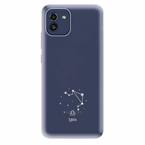 Odolné silikonové pouzdro iSaprio - čiré - Váhy - Samsung Galaxy A03 obraz