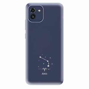 Odolné silikonové pouzdro iSaprio - čiré - Beran - Samsung Galaxy A03 obraz