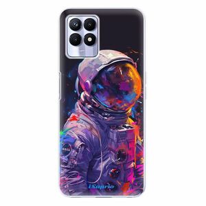 Odolné silikonové pouzdro iSaprio - Neon Astronaut - Realme 8i obraz