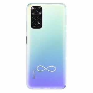 Odolné silikonové pouzdro iSaprio - čiré - Infinity - Xiaomi Redmi Note 11 / Note 11S obraz