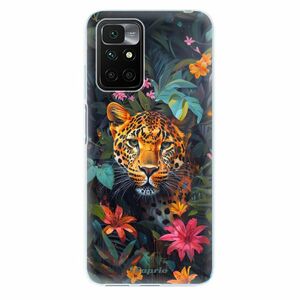 Odolné silikonové pouzdro iSaprio - Flower Jaguar - Xiaomi Redmi 10 obraz