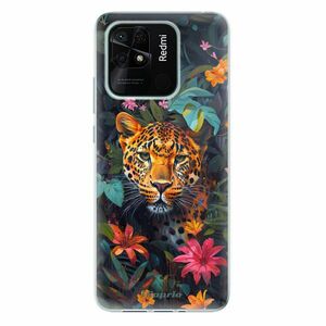 Odolné silikonové pouzdro iSaprio - Flower Jaguar - Xiaomi Redmi 10C obraz