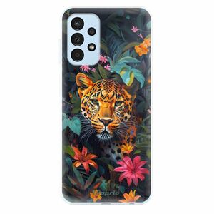 Odolné silikonové pouzdro iSaprio - Flower Jaguar - Samsung Galaxy A13 obraz