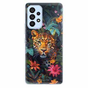 Odolné silikonové pouzdro iSaprio - Flower Jaguar - Samsung Galaxy A73 5G obraz