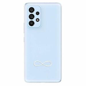 Odolné silikonové pouzdro iSaprio - čiré - Infinity - Samsung Galaxy A53 5G obraz