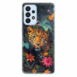 Odolné silikonové pouzdro iSaprio - Flower Jaguar - Samsung Galaxy A33 5G obraz