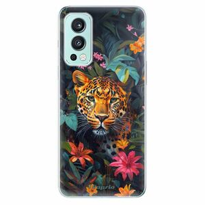 Odolné silikonové pouzdro iSaprio - Flower Jaguar - OnePlus Nord 2 5G obraz