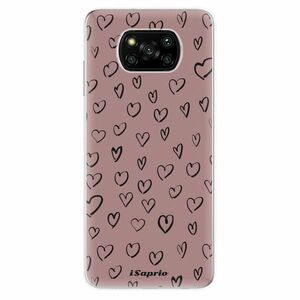 Odolné silikonové pouzdro iSaprio - Heart Dark - Xiaomi Poco X3 Pro / X3 NFC obraz