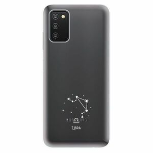 Odolné silikonové pouzdro iSaprio - čiré - Váhy - Samsung Galaxy A03s obraz