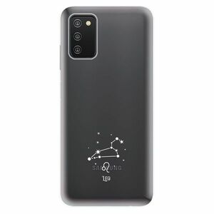 Odolné silikonové pouzdro iSaprio - čiré - Lev - Samsung Galaxy A03s obraz