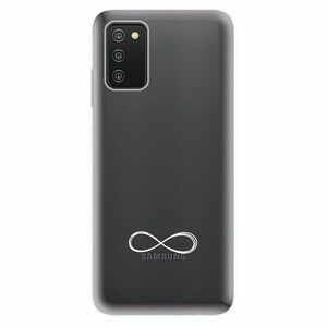 Odolné silikonové pouzdro iSaprio - čiré - Infinity - Samsung Galaxy A03s obraz