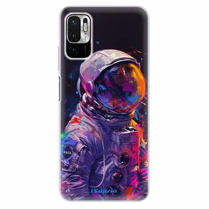 Odolné silikonové pouzdro iSaprio - Neon Astronaut - Xiaomi Redmi Note 10 5G obraz