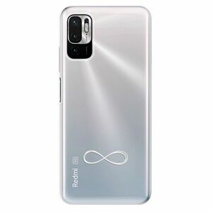 Odolné silikonové pouzdro iSaprio - čiré - Infinity - Xiaomi Redmi Note 10 5G obraz