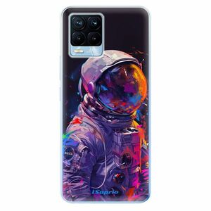 Odolné silikonové pouzdro iSaprio - Neon Astronaut - Realme 8 / 8 Pro obraz