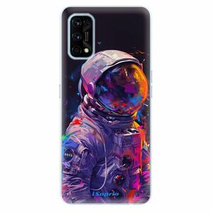 Odolné silikonové pouzdro iSaprio - Neon Astronaut - Realme 7 Pro obraz