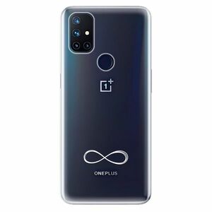 Odolné silikonové pouzdro iSaprio - čiré - Infinity - OnePlus Nord N10 5G obraz