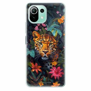 Odolné silikonové pouzdro iSaprio - Flower Jaguar - Xiaomi Mi 11 Lite obraz