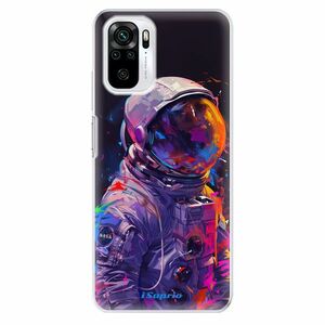 Odolné silikonové pouzdro iSaprio - Neon Astronaut - Xiaomi Redmi Note 10 / Note 10S obraz